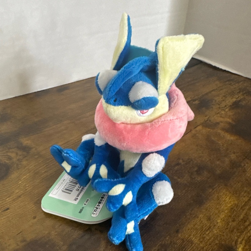 Pokemon Center Original Greninja Sitting Cuties Plush - 5 ¼ “ Pokemon Fit Japan - Picture 4 of 7
